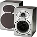 Athena S.5 Bookshelf Speaker- Single Unit (Silver/Black)