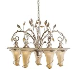 Kichler 1741MM Transitional, Contemporary / Modern Silver Chandelier