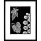 Leave on Black A Wall Art - 16x20"