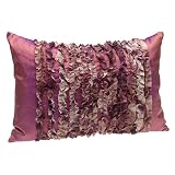 Edie Roberts Wisteria 12- by 18-Inch Boudoir Pillow by R&M Industries