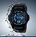 Misskt@ 30m Water-proof Boys Girls Sport Digital Watch with Alarm Stopwatch Children Watch Blue