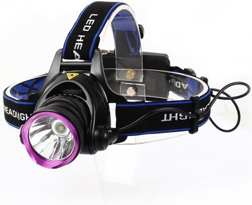 NEW 2000 Lm CREE XM-L XML T6 LED Headlamp Headlight 2X18650 battery Charger Mining Light for Mining/Hunting/Camping/Hiking/Cycling(Outdoor Living)-Lightin