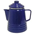 Coleman 9-Cup Coffee Enamelware Percolator (Blue)