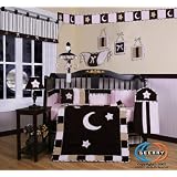 Boutique Brand New GEENNY Brown Pink Star and Moon... by GEENNY