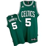 Men`s Boston Celtics #5 Kevin Garnett Road Swingman Jersey - XL