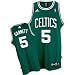 Men`s Boston Celtics #5 Kevin Garnett Road Swingman Jersey - XL