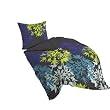 Bierbaum 6133_02 Mako-Satin-Bettw�sche Dessin 135 x 200 cm, petrol