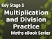 Primary School 'KS1 (Key Stage 1) Maths - Multiplication and Division Practice - Ages 5-7' eBook