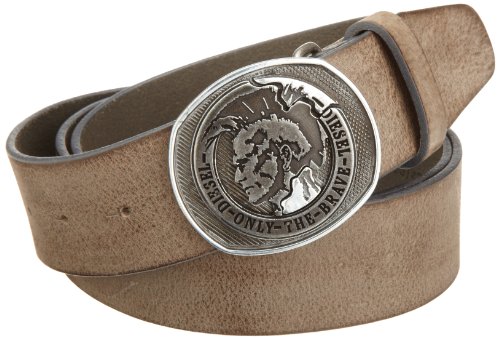 Diesel Men’s Moican Belt,Taupe