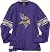 Reebok Minnesota Vikings Purple Vintage Applique Throwback Shirt (XL=48)