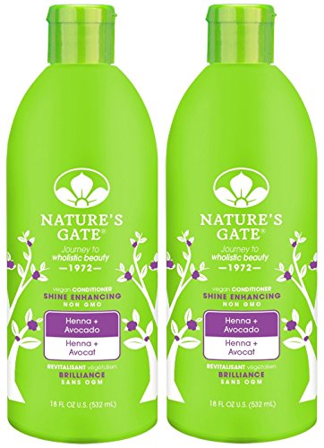 Nature's Gate Henna Shine, Enhancing Conditioner - 18 oz - 2 pk