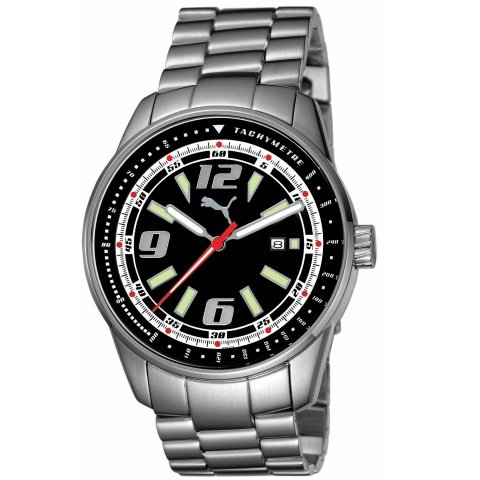 Puma Time Herrenuhr RACE LUMINOUS 3HD METAL BLACK A.PU102141001