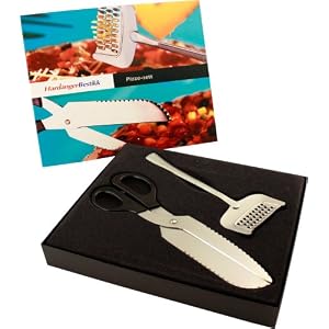 2-pc. Pizza Set by Fjord Design Hardanger-Bestikk