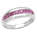 1.00 Carat Genuine Ruby Silver Ring 1.00 Carat Genuine Ruby Silver Ring