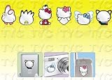 Hello Kitty Mobile Mirror Sticker Set (6/Set)IMAGE