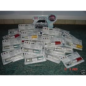 Genuine Fiat Grande Punto Touch Up Pen. Jungle Grey. Code 589/A