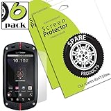 Spare Products (6 Pack) of Casio Commando Screen Protectors (CLEAR)