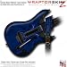 Abstract 01 Blue WraptorSkinz Skin fits Guitar Hero World Tour Guitar for XBOX 360 and PS3 (GUITAR NOT INCLUDED)