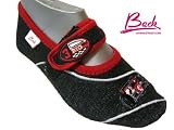 Produkt-Bild: BECK Gymnastikschuhe, Turnschuhe, Schl&auml;ppchen RACER Klett schwarz 202