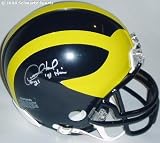 Desmond Howard Signed Michigan Riddell Mini Helmet w/Heisman'91