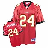 Carnell Williams #24 Tampa Bay Buccaneers NFL Replica Player Jersey (Team Color)