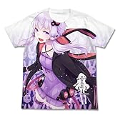 結月ゆかり 結月ゆかりフルグラフィックTシャツ ホワイト サイズ:L