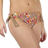 Mossimo® Black: Women's Floral Hipster Braided Bikini Swim Bottom - Purple/Pink/Red