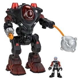  Fisher-Price Imaginext Robot Police Villain Robot