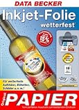 Produkt-Bild: Data Becker Original-Papier : Inkjet-Folie wetterfest matt