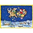Santa Bear's Sleigh Advent Calendar (K10091)