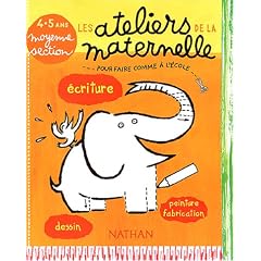 Ecriture, dessin, peinture-fabrication Maternelle moyenne section 4-5 ans