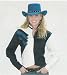 Navy, Cream and Royal Long Sleeve Ladies Western Style Shirt