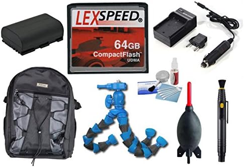 Nikon D4 D4s Accessory Kit w/ 64GB Compact Flash Card + Velsey Backpack + EN-EL18 Battery + Travel Charger + Felxpod + Cleaning Kit + Blower + Lens Pen Cleaning System + LCD Protection + Card Reader