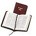 Book KJV Vest-Pocket New Testament and Psalms (Burgundy Calfskin Leather, Red Letter)