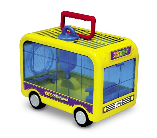 Super Pet Small animal Critter Trail Off To School Habitat Colors Vary