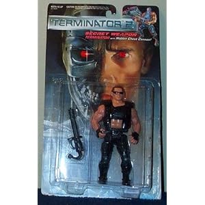 Terminator 2 Secret Weapon Terminator with Hidden Chest Cannon Action Figure