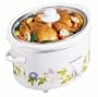 Hamilton Beach 33391 Meal Maker 4-Quart Oval Slow Cooker, White