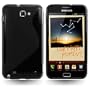 Etui ORIGINAL Noir "Le S" Premium de MUZZANO pour SAMSUNG GALAXY NOTE + 3 Films de Protection Ecran UltraClear Pour SAMSUNG GALAXY NOTE