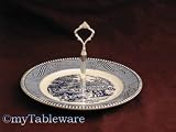 ROYAL CHINA CURRIER & IVES BLUE MINT TRAY