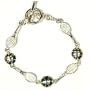 Racquets & Balls Silver Tone Bracelet