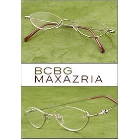 BCBG Max Azria Silver Color Reading Glasses - +1.50