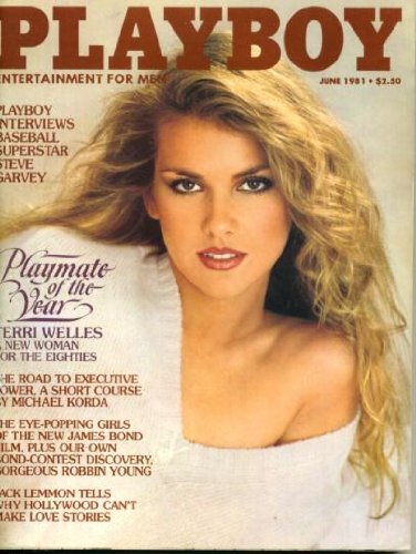 Playboy June 1981 Steve Garvey/Los Angeles Dodgers Interview, Robert Cole Fiction, Andre Dubus Fiction, Le Roy Neiman Sketchbook, Jack Lemmon 20 Questions, History of the Vibrator, For Your Eyes Only - Girls of 007 James Bond