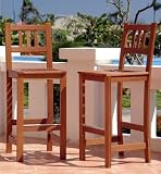 garden and patio furnitures item: 2 Valencia Bar Indoor/Outdoor Stools
