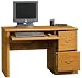 Sauder Orchard Hills Wood Computer Desk in Carolina Oak