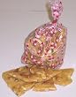 Scott's Cakes Peanut and Pretzel Brittle 1/2 Pound Candy Cane Bag