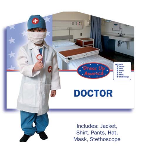 Doctor Costume Toddler - Toddler 2-4