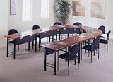 Conclave Tables Package in Rosewood - Mayline Office Furniture