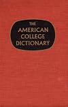 The American College Dictionary (6716082)