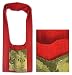 Cotton shoulder bag, 'Fall in Love' Image