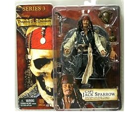 Pirates of the Caribbean Series 3 Capt. Jack Sparrow Action Figure